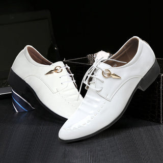 Formelle Oxford-Schuhe für Herren | Weiß und Schwarz