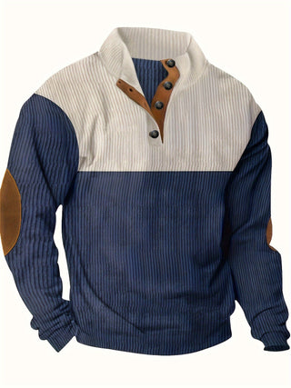 Herren Lässige Pullover | Mit Ellenbogen-Patches