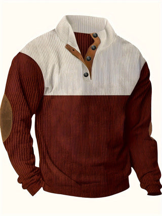 Herren Lässige Pullover | Mit Ellenbogen-Patches