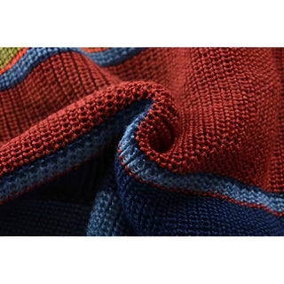 Gestreifte Herren-Strickjacke | Lässig