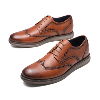 Herren Brogue-Schnürschuhe | Bequem