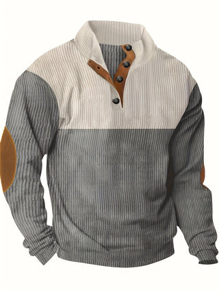 Herren Lässige Pullover | Mit Ellenbogen-Patches