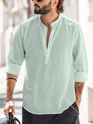 Henley-Hemd für Herren | Sommer
