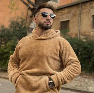 CozyVibe Fluffy Hoodie