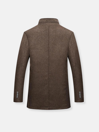 Warmer Winter Trenchcoat Für Herren | Elegante