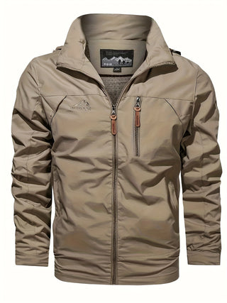 Herren-Softshelljacke mit Reißverschluss | Lange Ärmel