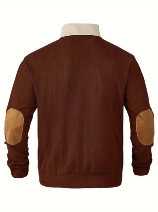 Herren Lässige Pullover | Mit Ellenbogen-Patches