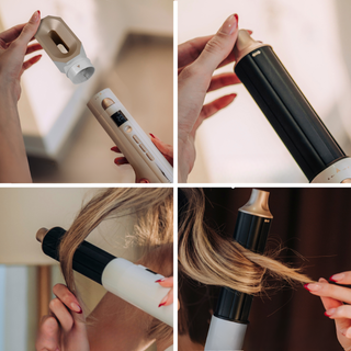Haartrockner und Styler mit Abnehmbaren Aufsätzen