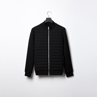 Herren-Reißverschluss Steppjacke | Stand Kragen