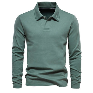 Modisches Lässig-Polo für Herren | Langarm
