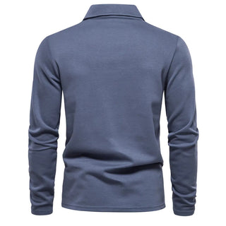 Modisches Lässig-Polo für Herren | Langarm