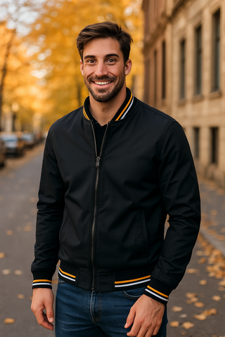 Herren Lässig Bomberjacke | Leichte