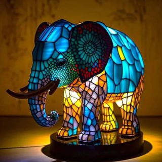 Retro Tier Tischlampe
