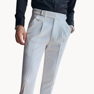 Atmungsaktive Bundfaltenhose für Herren | Arbeit