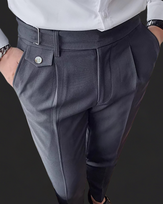 Atmungsaktive Bundfaltenhose für Herren | Arbeit