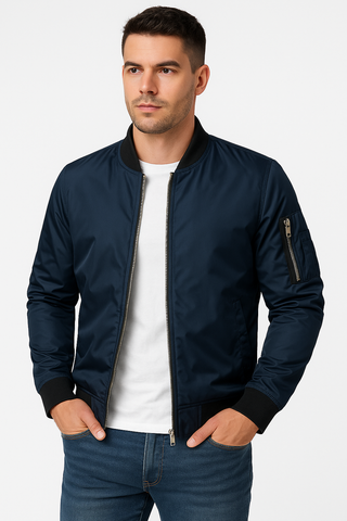 Herren Warme Bomberjacke | Leichte