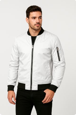 Herren Warme Bomberjacke | Leichte