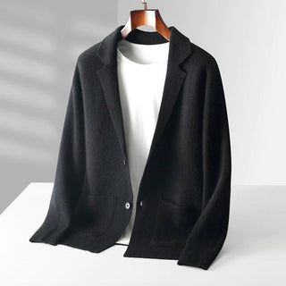 Klassischer Warmer Strickjacke Für Herren | Langarm