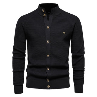 Herren Strickjacke Mit Knopfleiste | Langarm