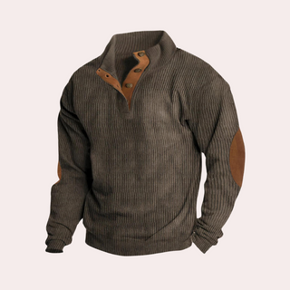 Herren Langarm Winterpullover | Gestrickt