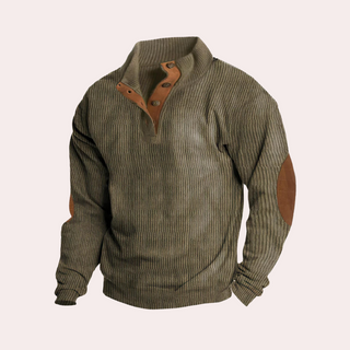 Herren Langarm Winterpullover | Gestrickt