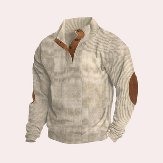 Herren Langarm Winterpullover | Gestrickt