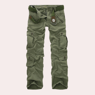 Herren Lässige Robuste Baggy Arbeits-Cargohose | Bequem