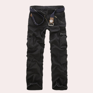 Herren Lässige Robuste Baggy Arbeits-Cargohose | Bequem