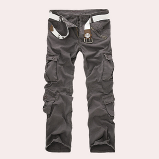 Herren Lässige Robuste Baggy Arbeits-Cargohose | Bequem