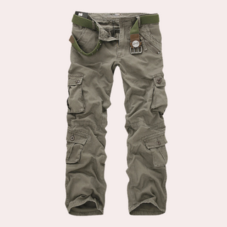 Herren Lässige Robuste Baggy Arbeits-Cargohose | Bequem
