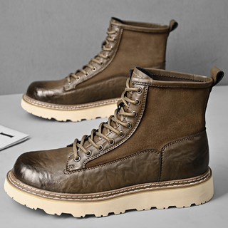 Stylische hohe Winter Boots für Herren | Schnürschuh