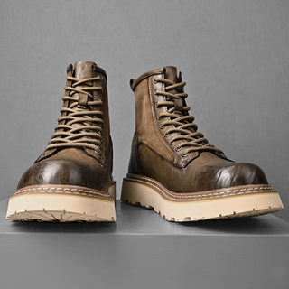 Stylische hohe Winter Boots für Herren | Schnürschuh