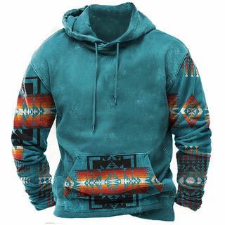 Herren Jahrgang Kapuzenpulli | Winter
