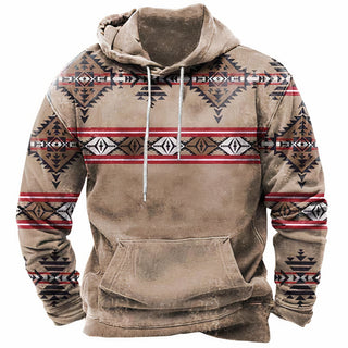 Herren Jahrgang Kapuzenpulli | Winter