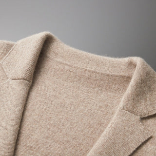 Klassischer Warmer Strickjacke Für Herren | Langarm