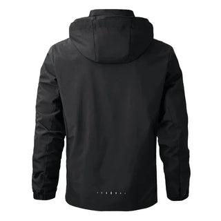 Herren Wasserdichte Kapuzen Regenjacke | Atmungsaktiv