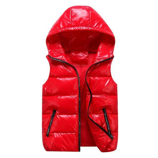 Ärmellose Kapuzenweste Für Herren | Puffer