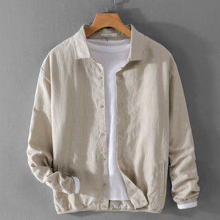 Herren Lässig Zuknöpfen Jacke | Sommer