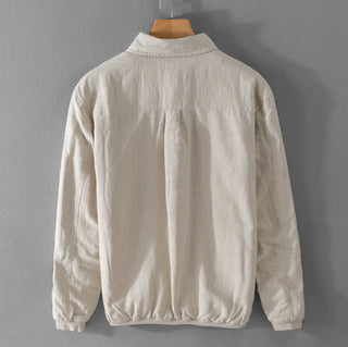Herren Lässig Zuknöpfen Jacke | Sommer