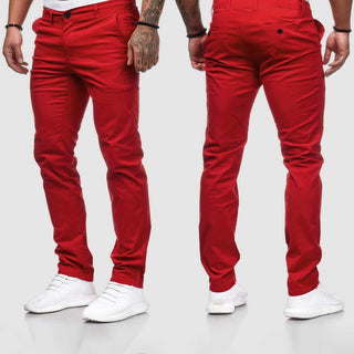 Klassische Gerade Hose Für Herren | Sommer