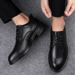 Formelle Business-Schnürschuhe für Herren | Schwarz