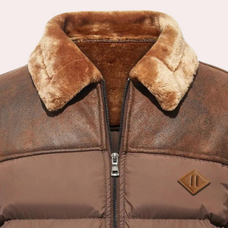 Herren SoftShell Steppjacke | Winter