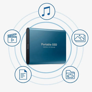 Tragbare Externe SSD-Festplatte
