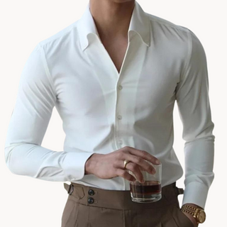 Herren Button-Down-Hemd | Langarm