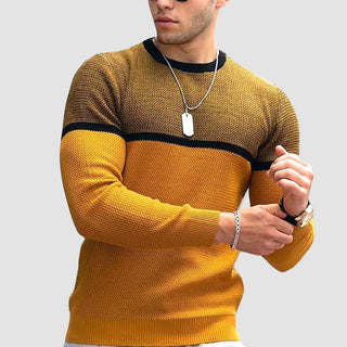 Herren Schlanke Passform Klassischer Pullover | Moderne