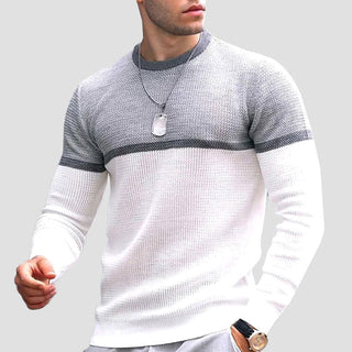 Herren Schlanke Passform Klassischer Pullover | Moderne