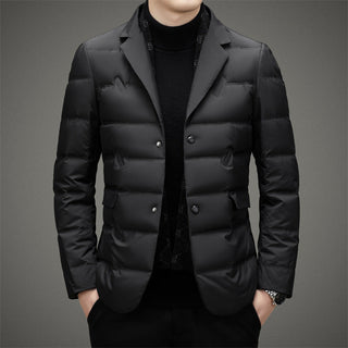 Herren Elegante Zeitlos Daunenjacke | Warme
