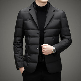 Herren Elegante Zeitlos Daunenjacke | Warme