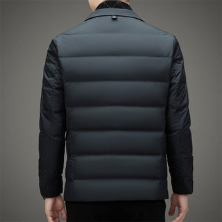 Herren Elegante Zeitlos Daunenjacke | Warme