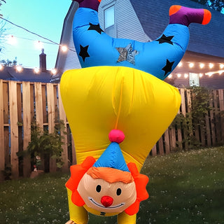 Aufblasbares Clown-Halloween Kostüm